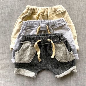 Oh baby! Infant and toddler jogger shorts bundle